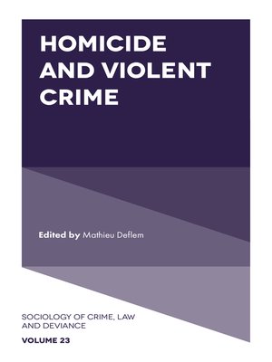 cover image of Sociology of Crime, Law and Deviance, Volume 23